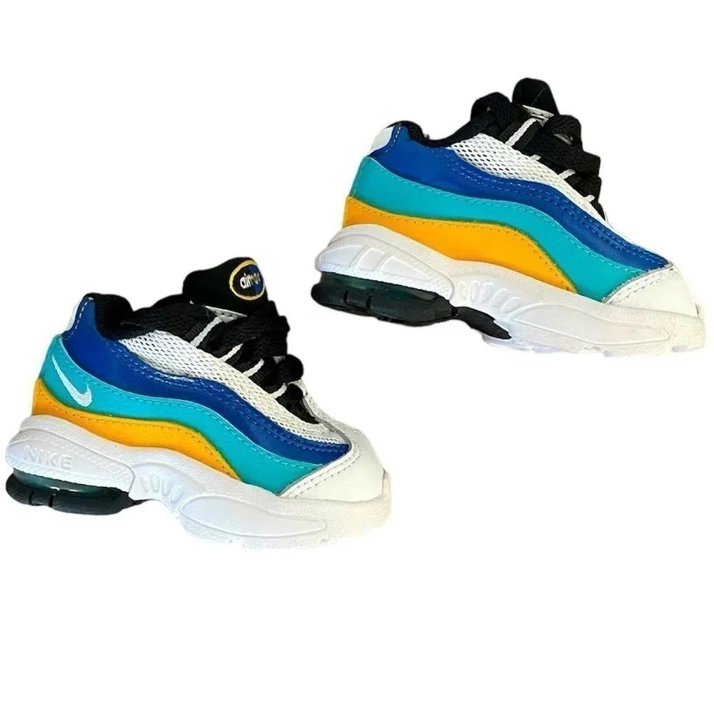 Nike shoes Air Max 95 Kids Athletic Sneaker CJ6956-100 Size 2C